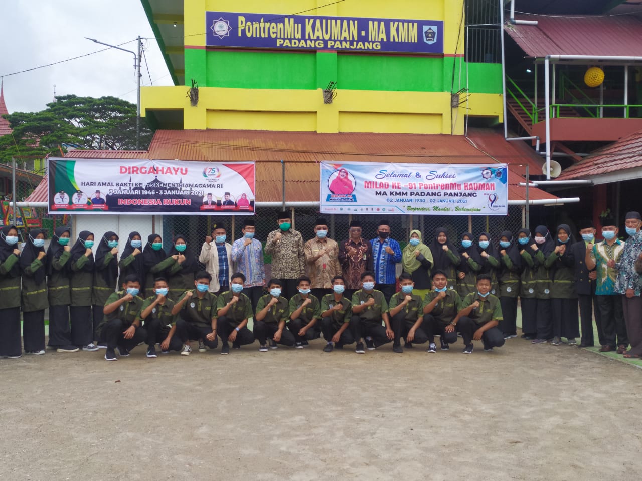 RANGKAIAN MILAD 91 PONTRENMU KAUMAN-MA KMM PADANG PANJANG
