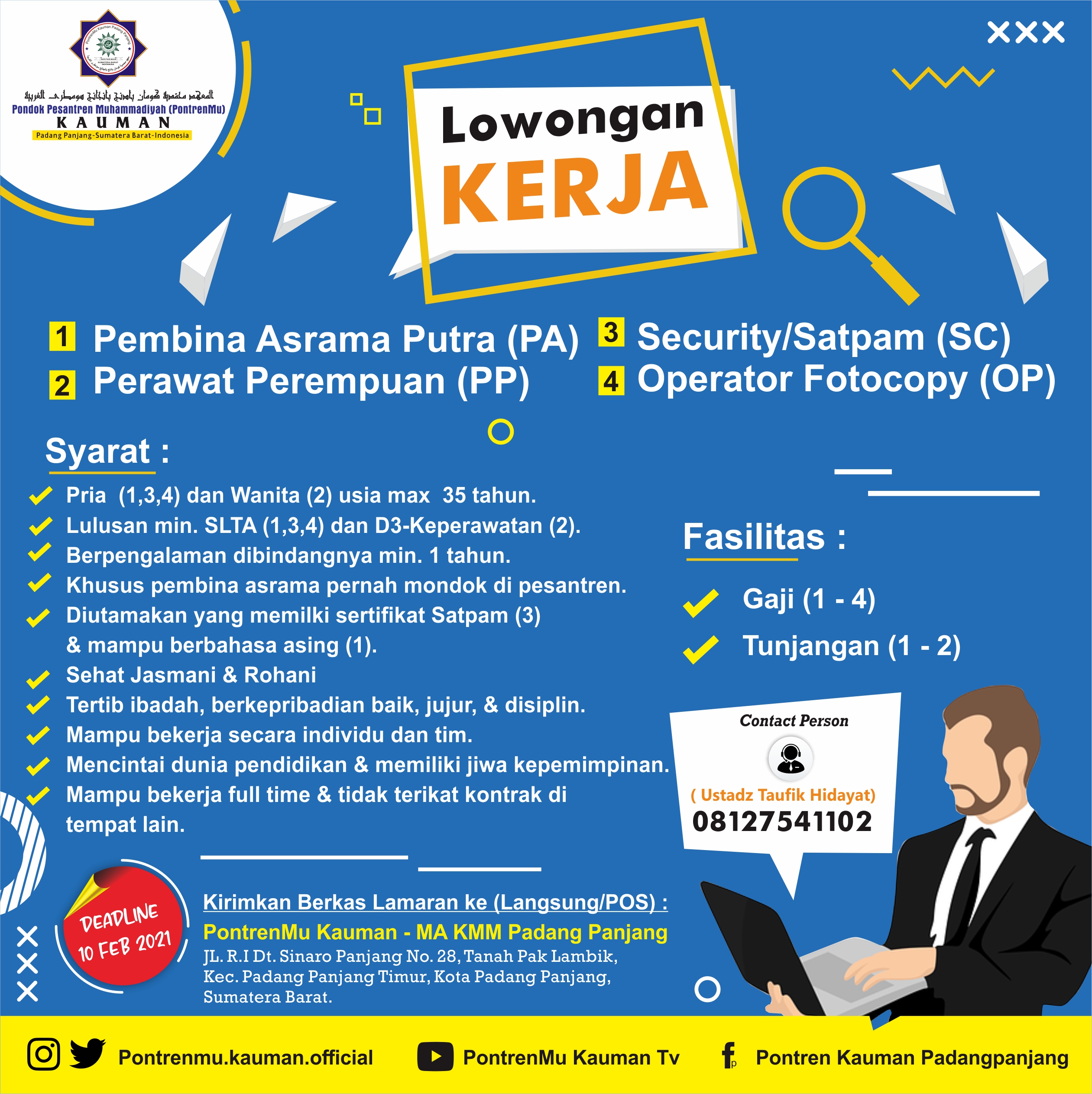 KESEMPATAN BERKARIR