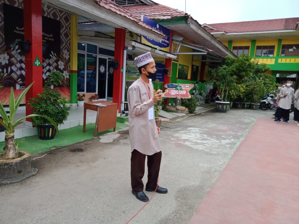 PEMENANG CHALLENGE PEPATAH ARAB DI APEL PAGI MA KAUMAN PADANGPANJANG