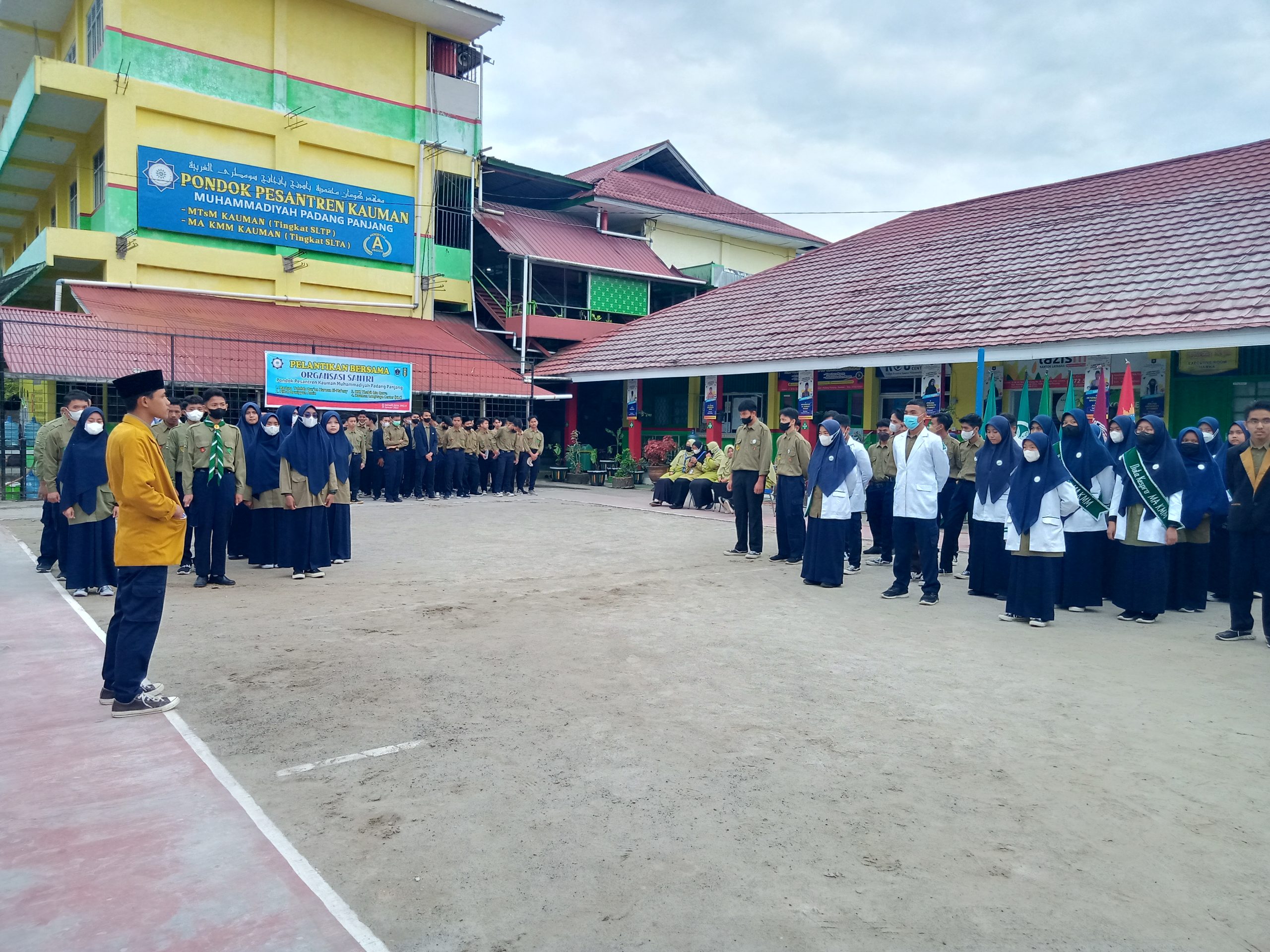 PELANTIKAN BERSAMA ORGANISASI SANTRI MA KMM KAUMAN MUHAMMADIYAH PADANG PANJANG