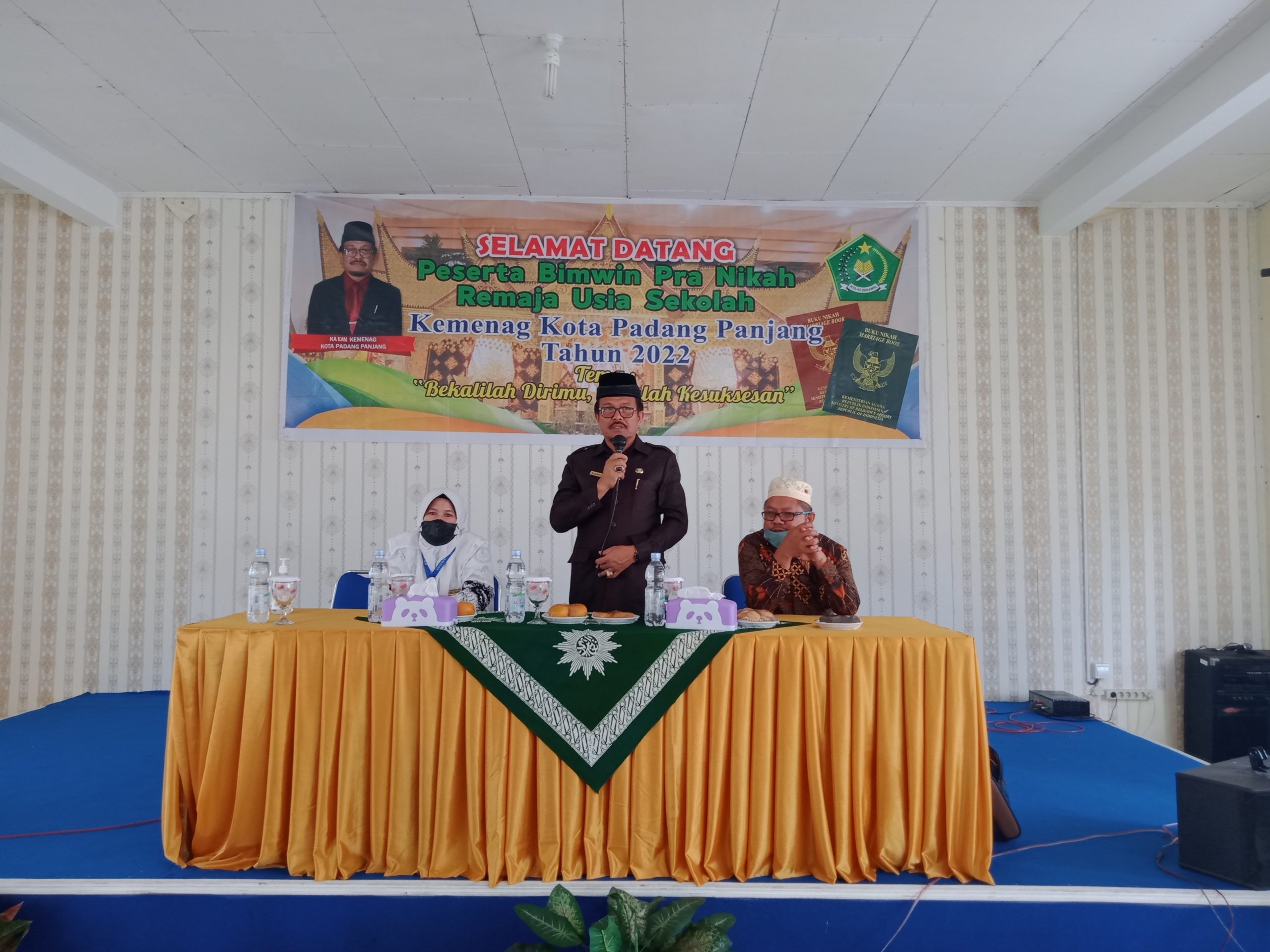 Kemenag Padang Panjang Adakan Sosialisasi Bimbingan Remaja Usia Sekolah (BRUS) di Pontren Kauman