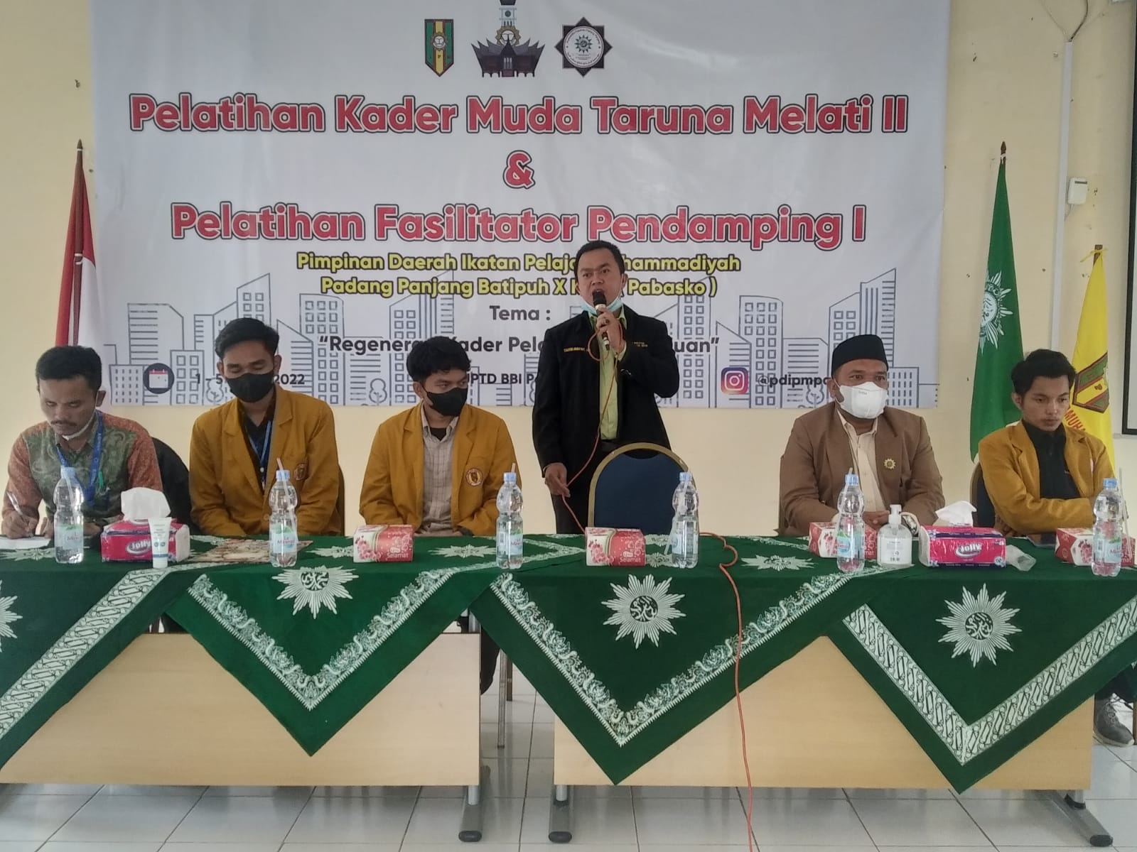 PEMBUKAAN PELATIHAN KADER MUDA TARUNA MELATI II & PELATIHAN FASILITATOR PENDAMPING I TAHUN 2022