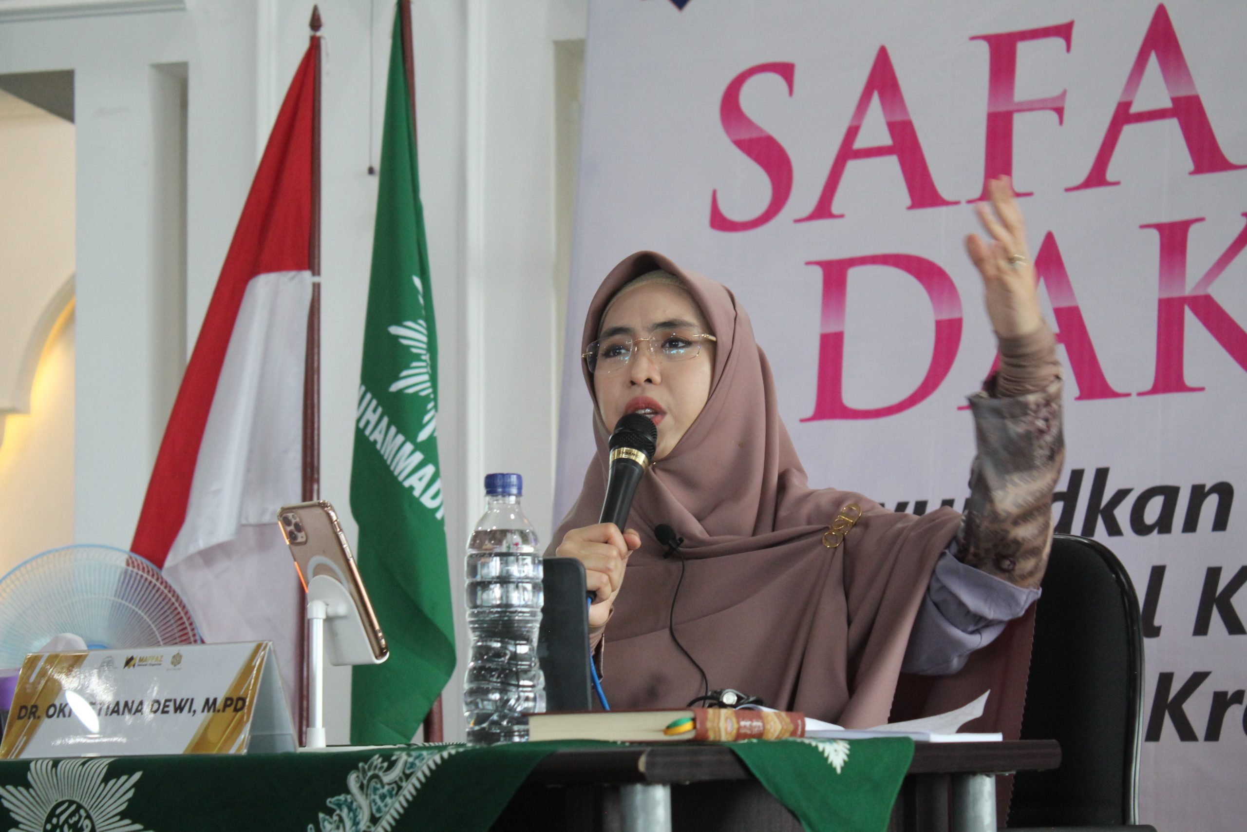 Safari Dakwah, Derliana : Momentum untuk memberikan suntikan semangat bagi Santri