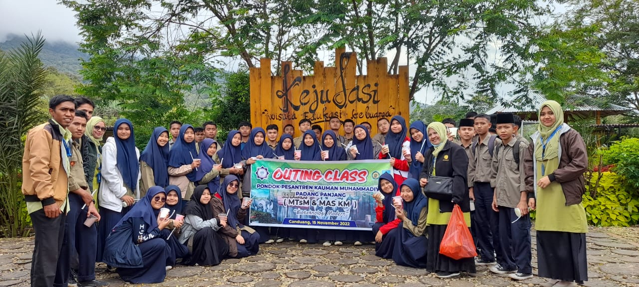 OUTING CLASS SANTRI KAUMAN, CARA BELAJAR LEBIH INOVATIF