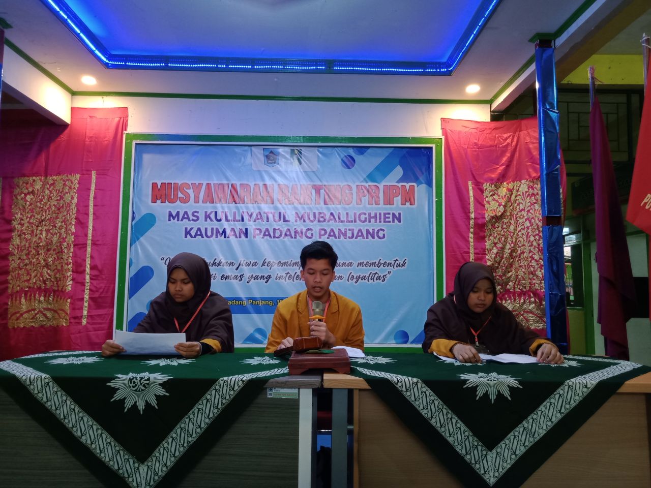 MUSYRAN PR IPM KE-55 MAS KULLIYATUL MUBALLIGHIEN : PEMIMPIN BERINTELEK DAN LOYAL