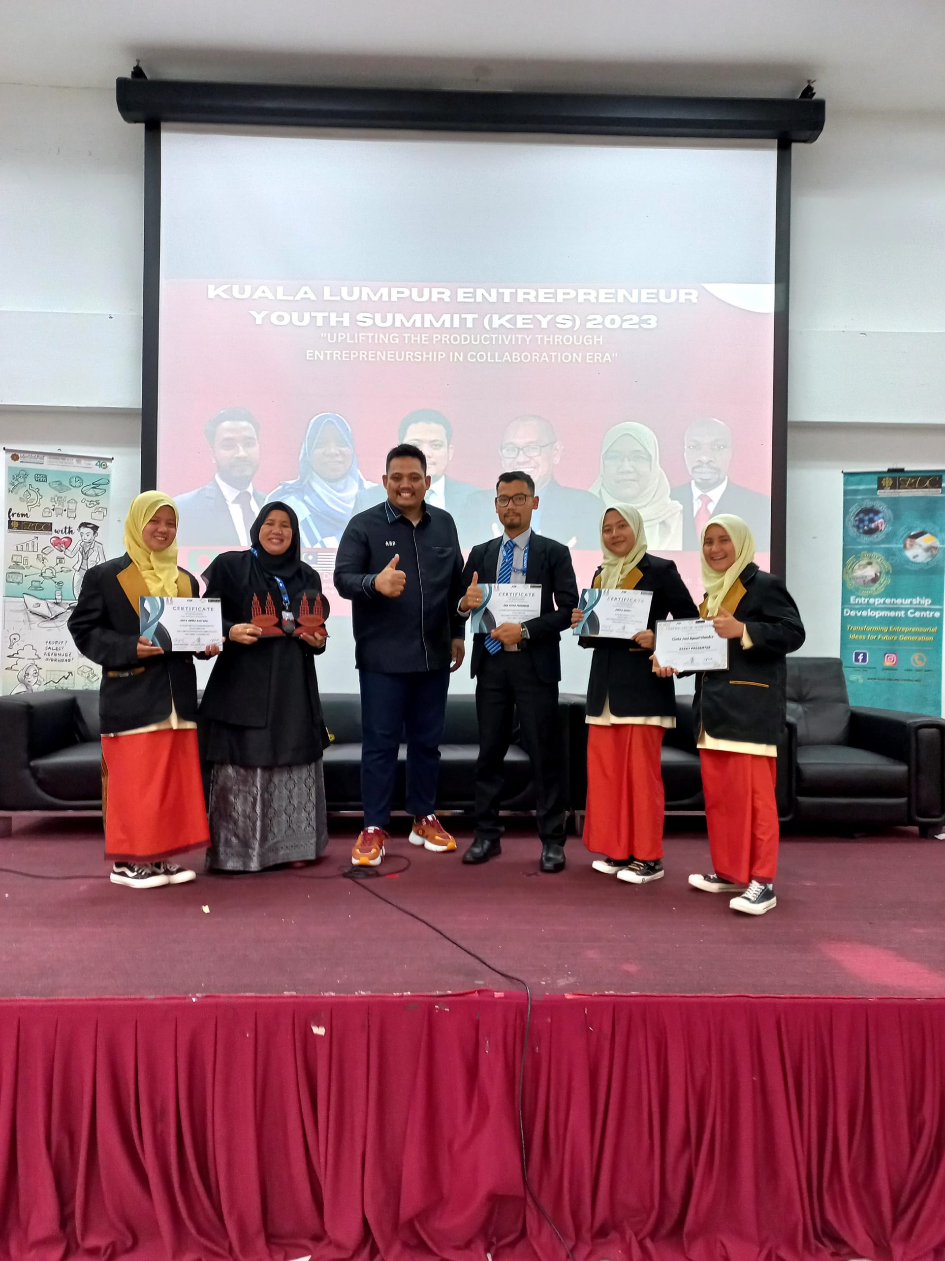 Tim Pesantren KAUMAN Raih Penghargaan Internasional di Ajang KEYS 2023