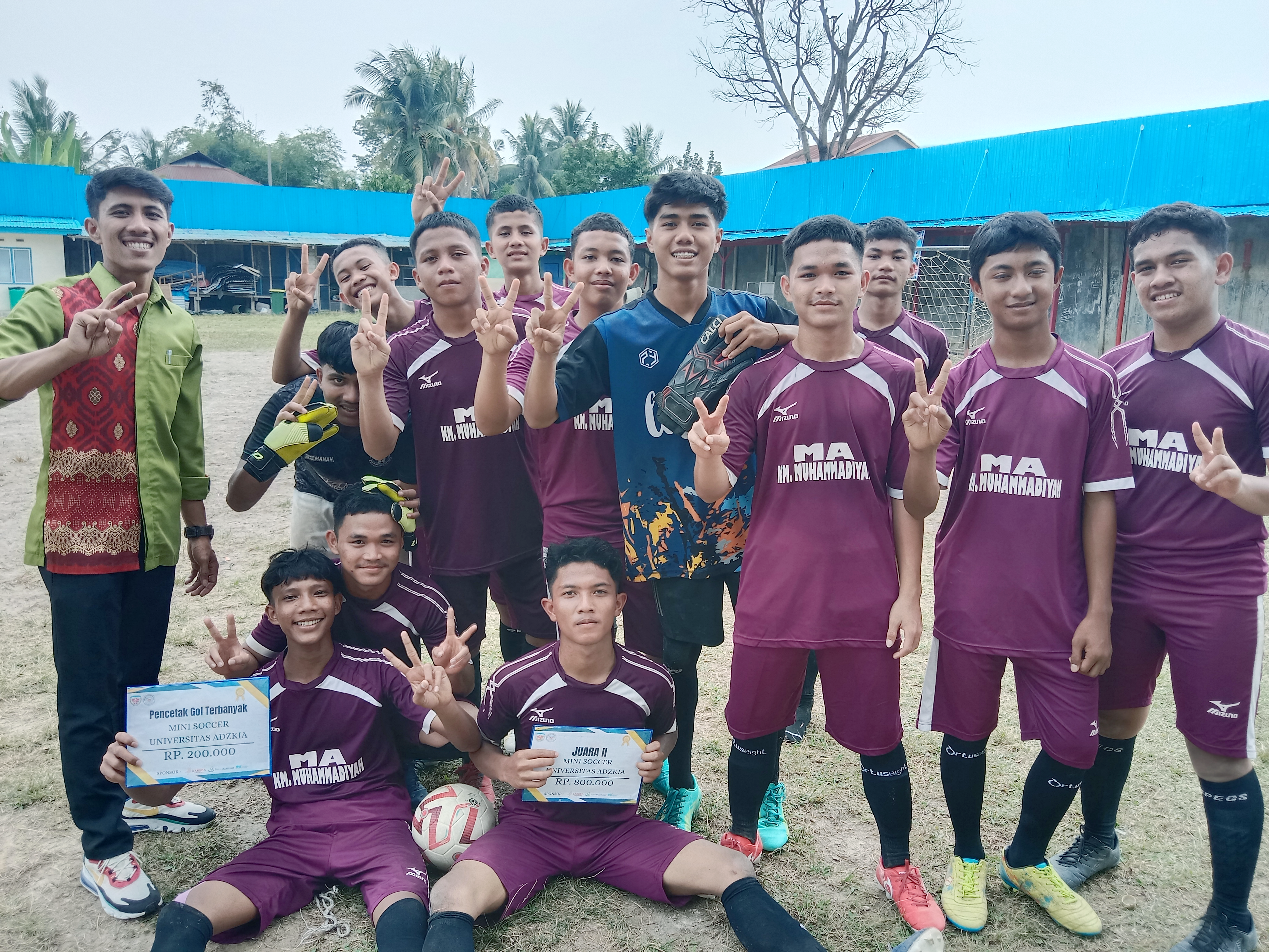 Tim Futsal Pontren Kauman Raih Juara dua Pada Turnamen Mini Soccer Tingkat Provinsi
