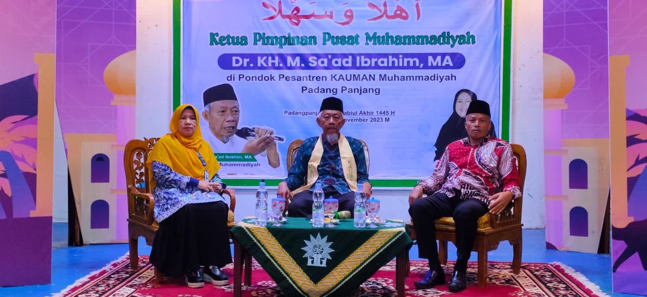 Kunjungi KAUMAN Padang Panjang, Saad Ibrahim : Pesantren Kauman Muhammadiyah Harus Terus Berinovasi