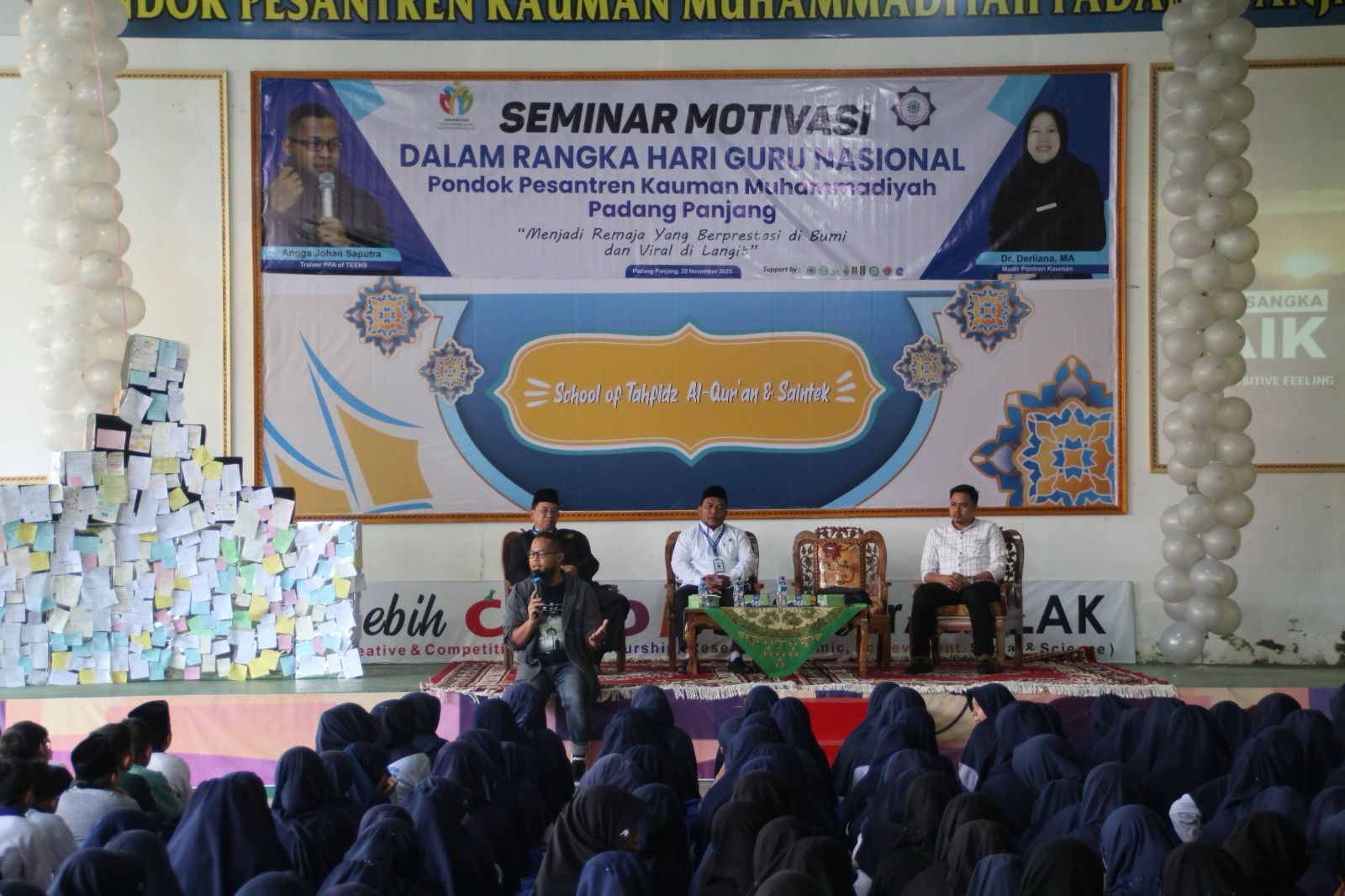 Peringati Hari Guru Nasional, Pontren Kauman Gelar Seminar Motivasi