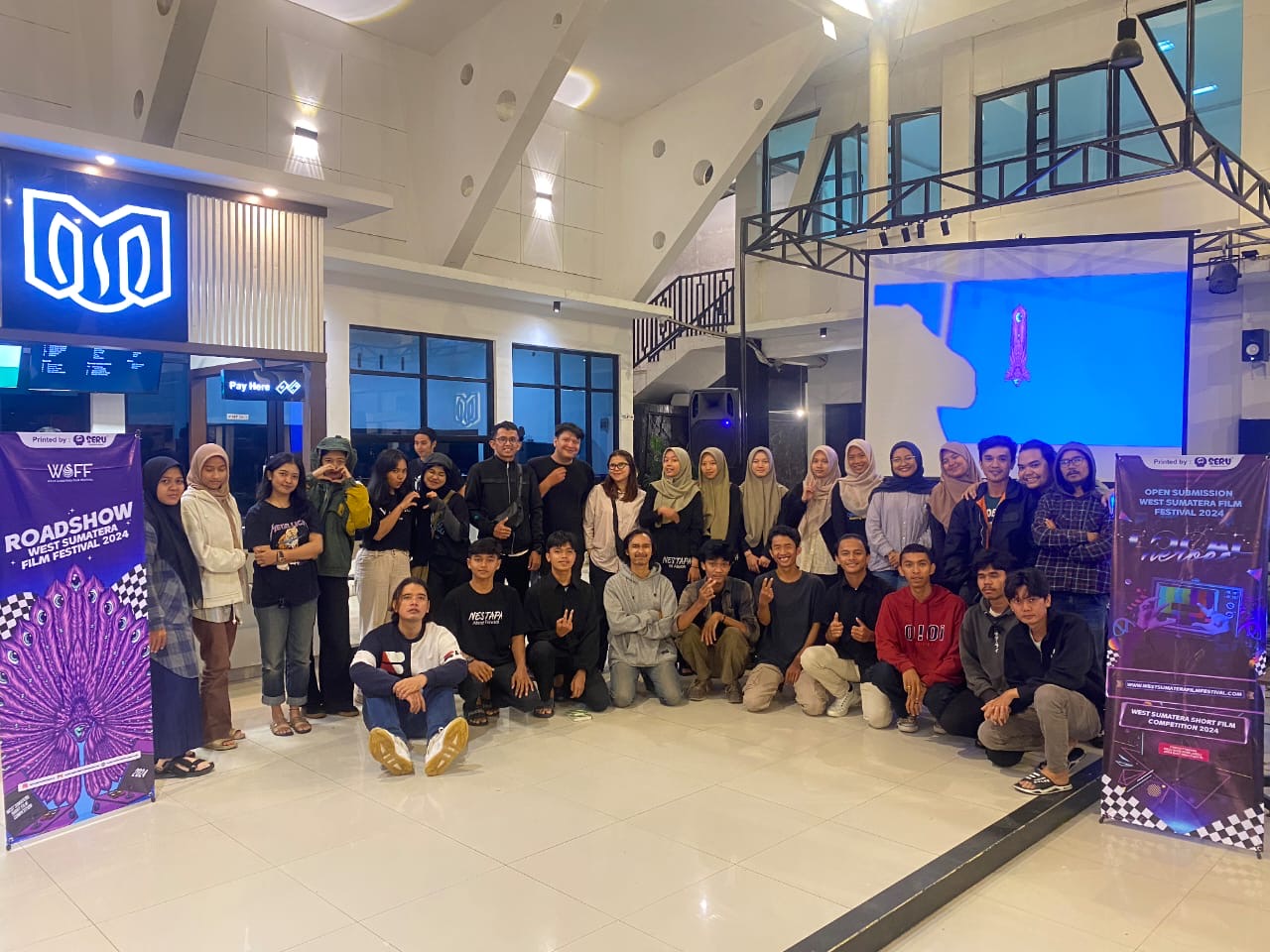 Santri Kauman Ikuti Roadshow dan Diskusi Film West Sumatera Festival