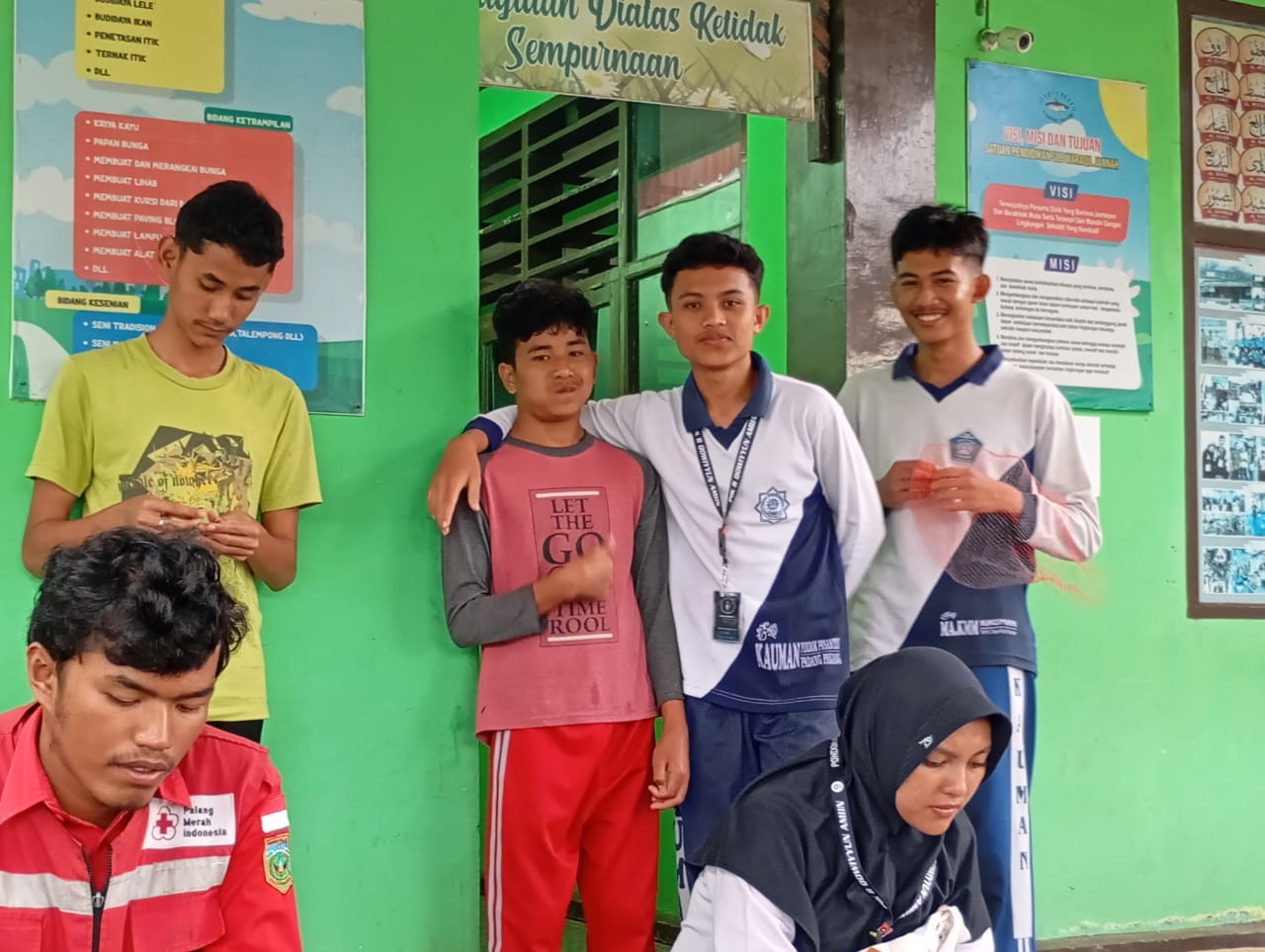Kunjungan PIK-R Qowwiyun Amin Pondok Pesantren KAUMAN Muhammadiyah Padang Panjang ke Panti Asuhan Waraqil Jannah Paninjauan