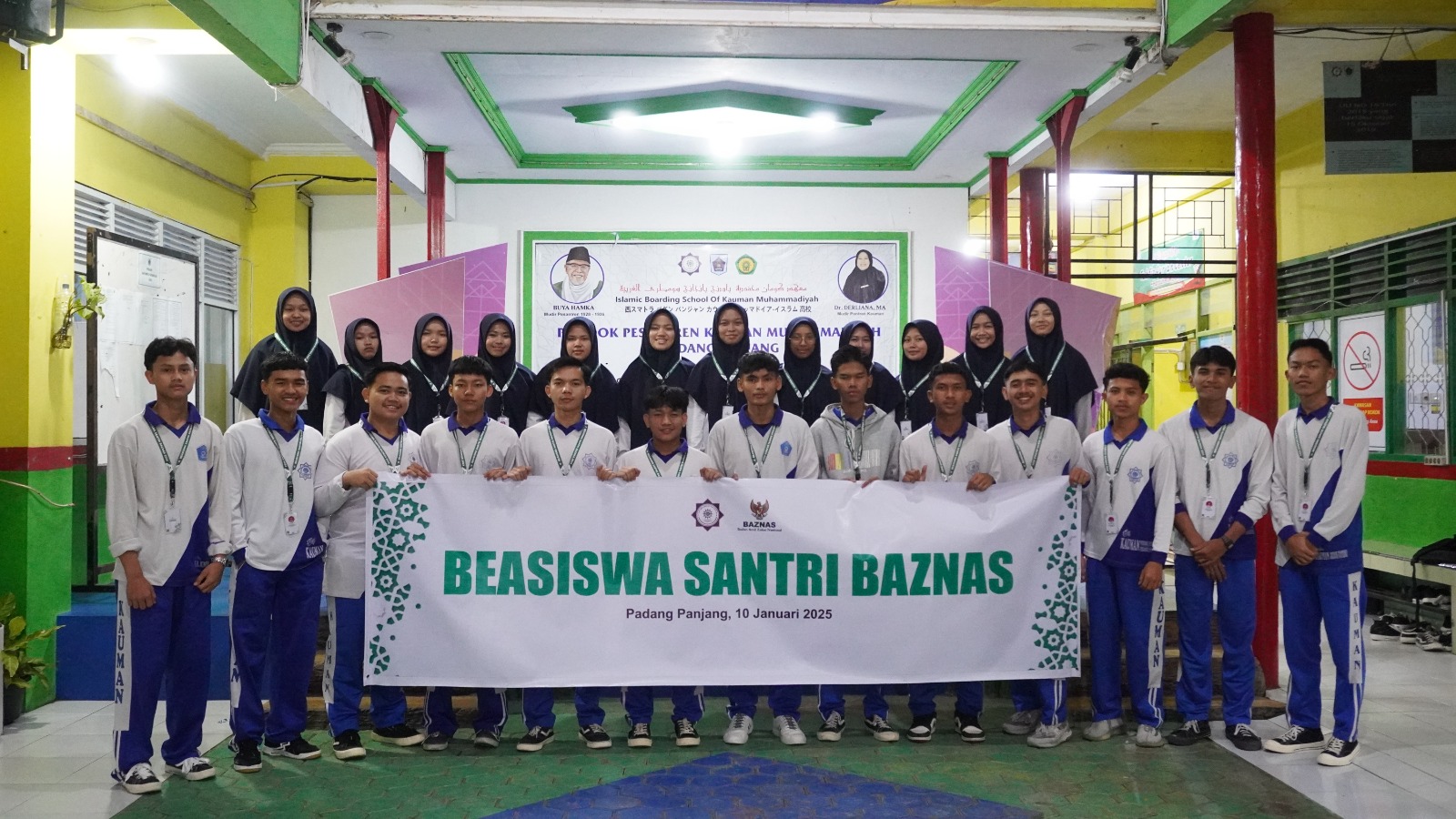 Beasiswa BAZNAS 2024: Peluang Baru untuk 30 Santri Pesantren KAUMAN Muhammadiyah