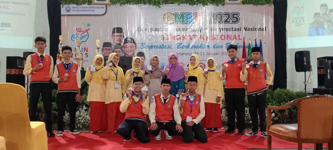 Pesantren KAUMAN Padang Panjang Borong 11 Medali dalam Olimpiade Muhammadiyah Berprestasi Nasional 2025