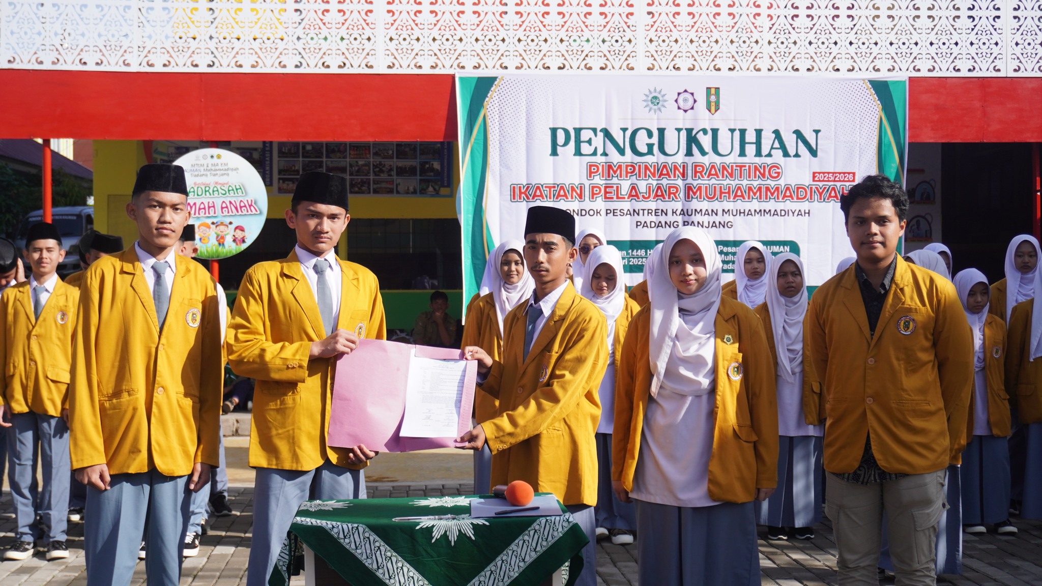 Estafet Kepemimpinan: PR IPM Pesantren KAUMAN Muhammadiyah Padang Panjang Siap Mengemban Amanah