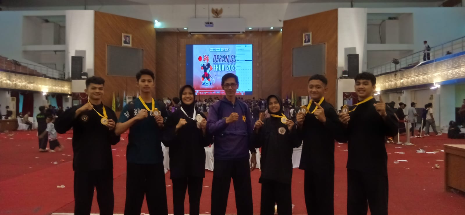 4 Emas dan 1 Perak untuk Tapak Suci Pesantren KAUMAN Muhammadiyah Padang Panjang di Dekan Cup FHUA 2025